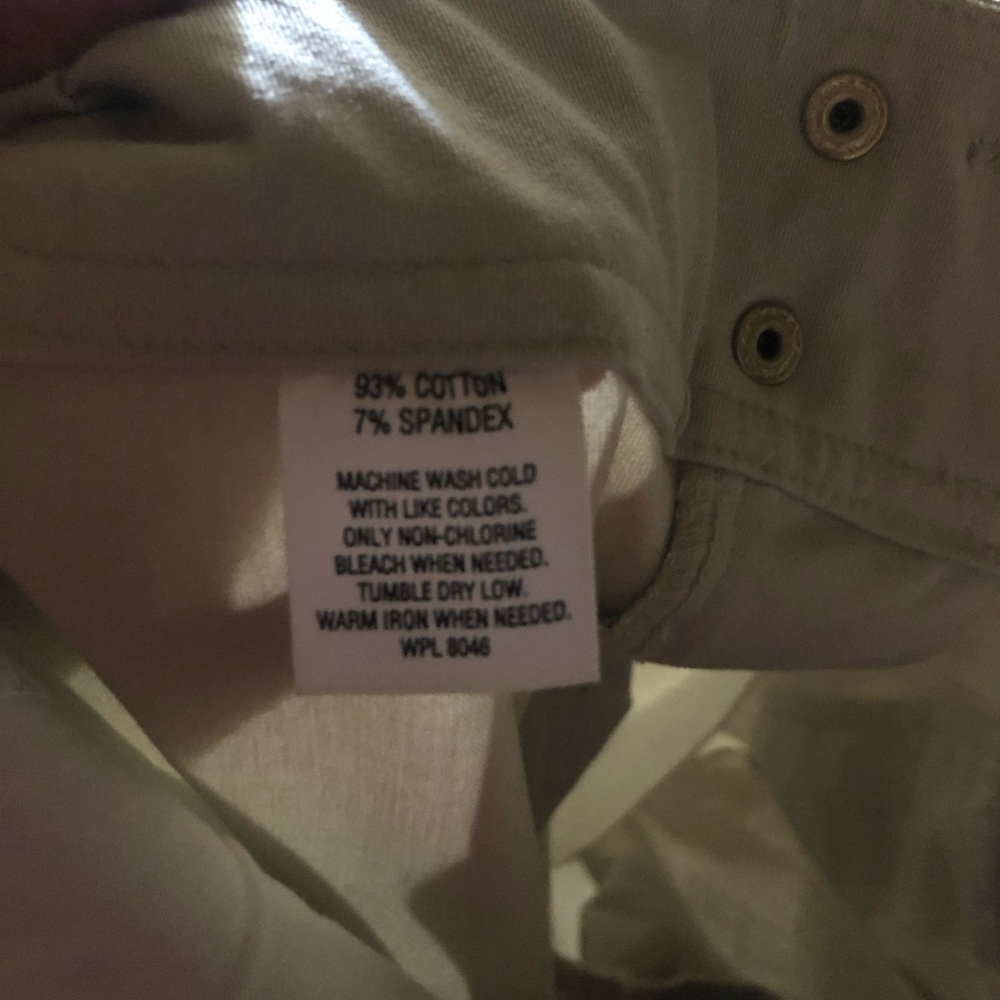 NWT Light color Khakis straight leg business casual pants size 16 - Picture 7 of 8